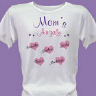 Angels of My Heart Personalized Scoop Neck T-Shirt